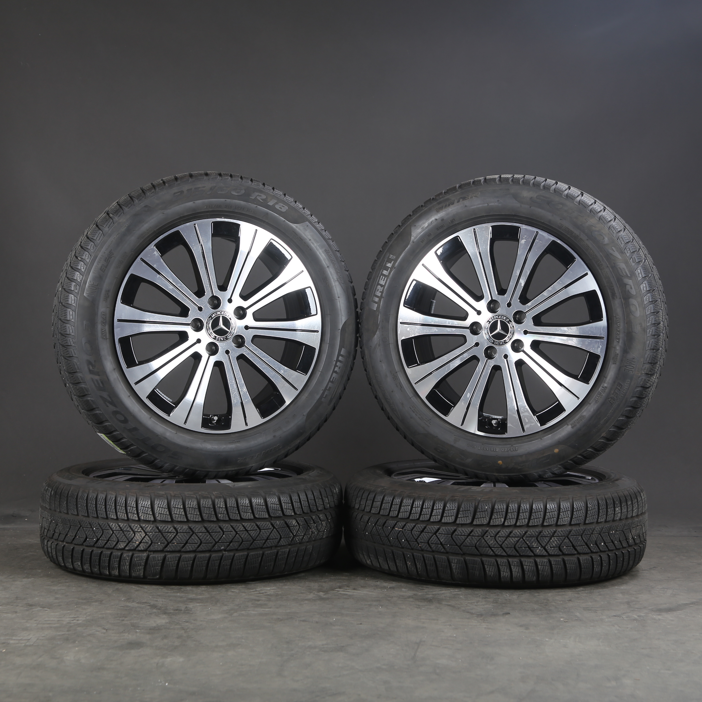 Llantas de invierno de 18 pulgadas originales Mercedes EQA H243 EQB X243 A2434010000 Neumáticos de invierno