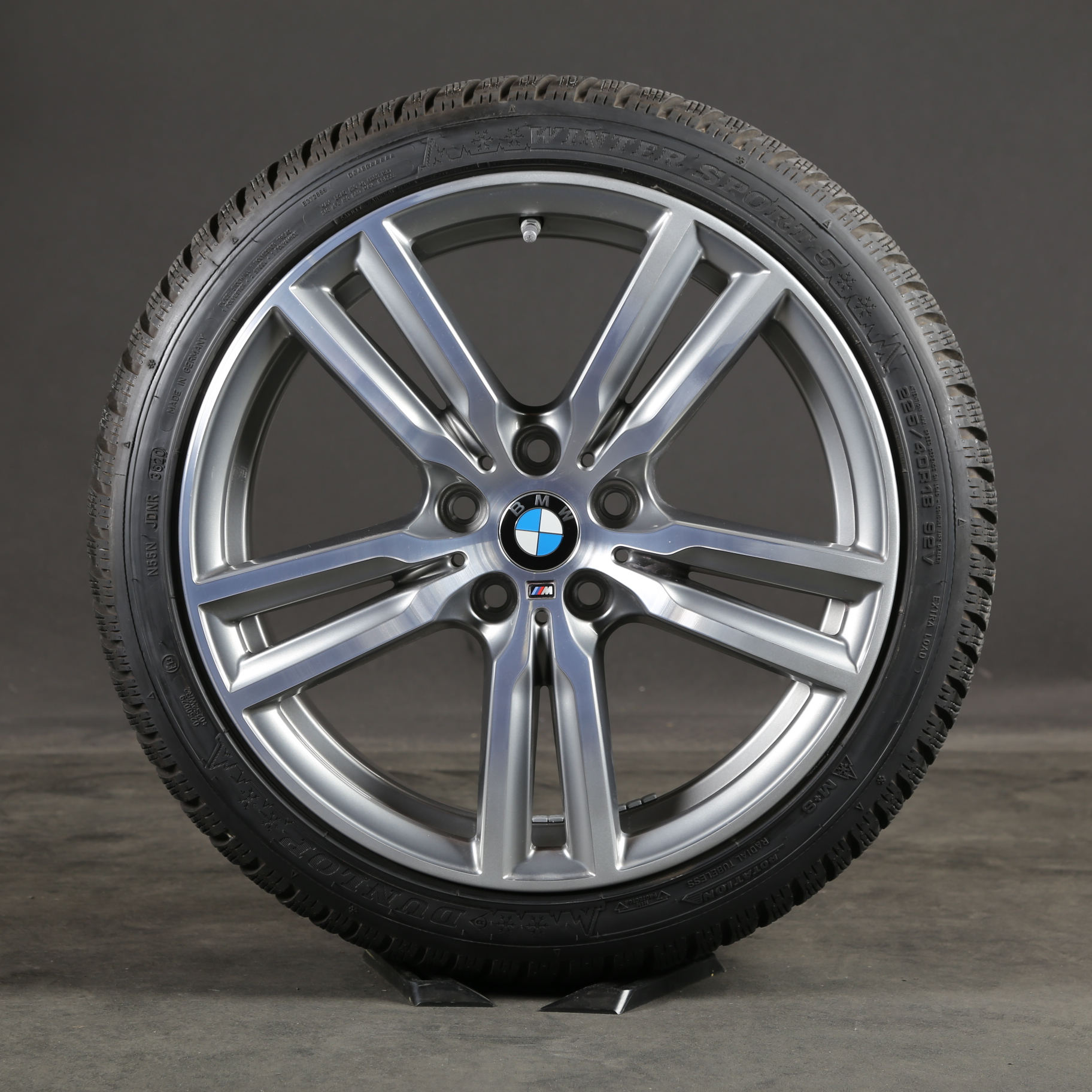 18 pouces roues d'hiver M486 BMW Série 1 F40 Série 2 F44 original 7848602 pneus d'hiver