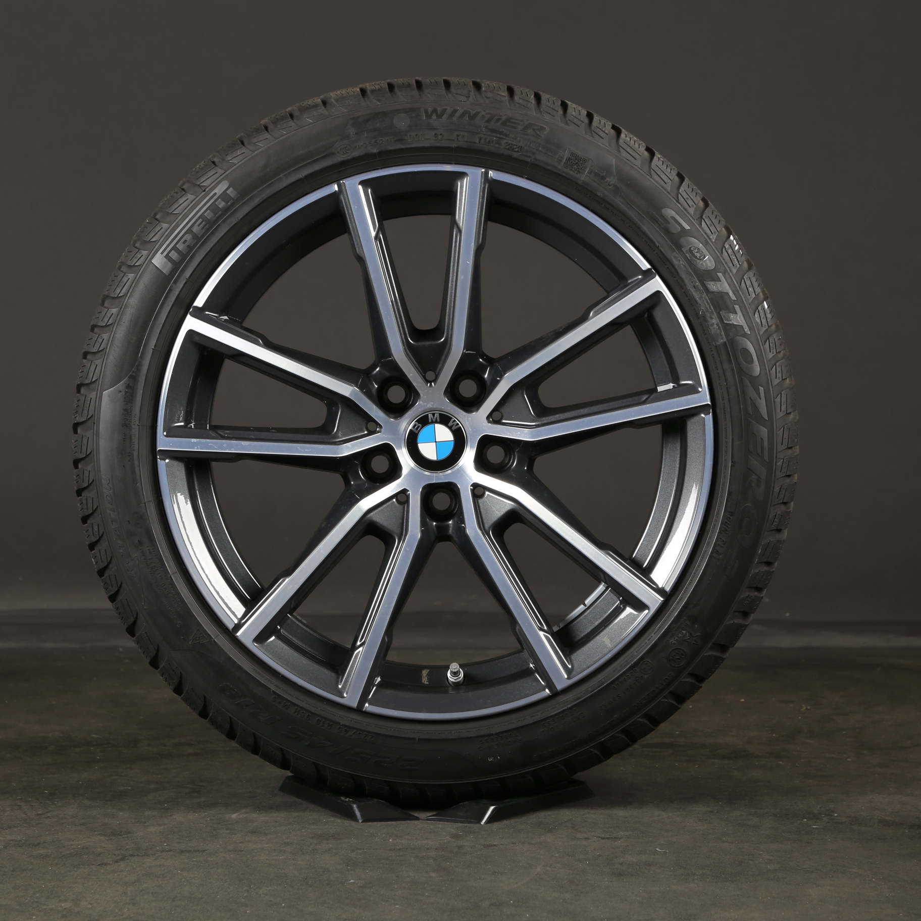 18 pouces roues d'hiver d'origine BMW Série 3 G20 G21 Série 4 G22 G23 780 6883522
