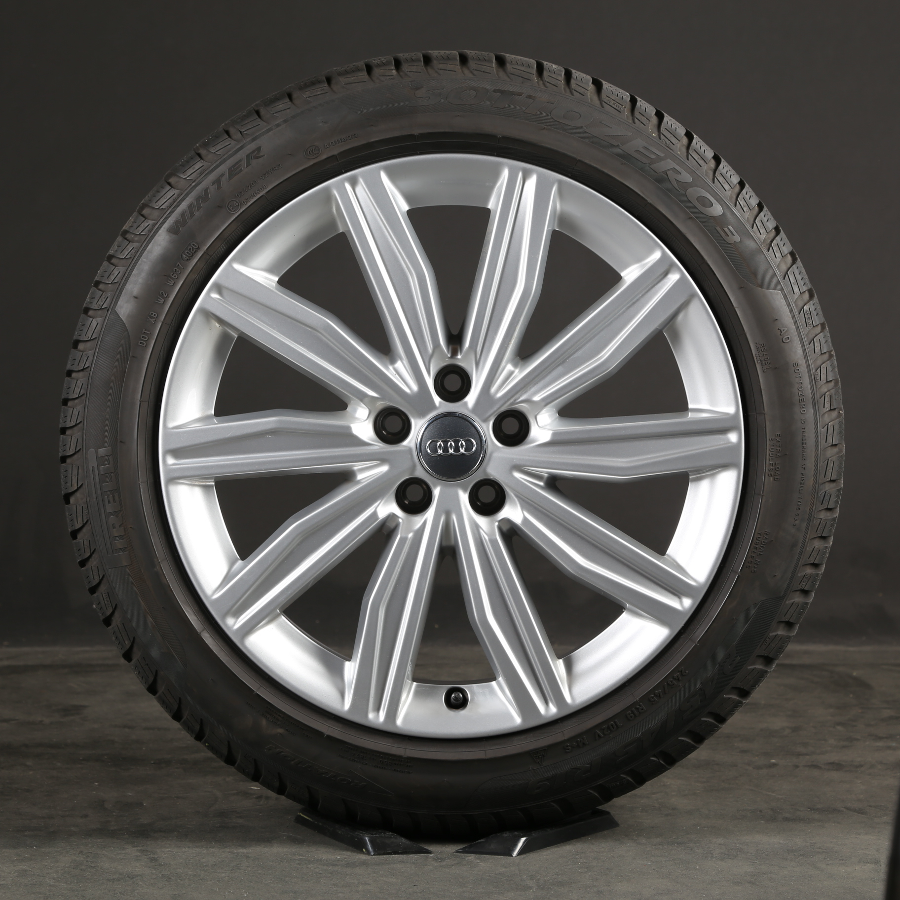 19 inch winter wheels original Audi A6 S6 4K C8 F2 4K0601025M winter tires