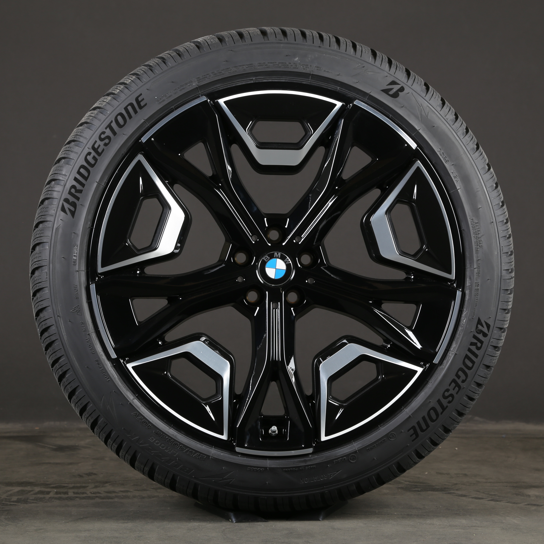 Originale 22-tommer BMW iX vinterhjul i20 aluminiumsfælge Styling 1020 36115A02659