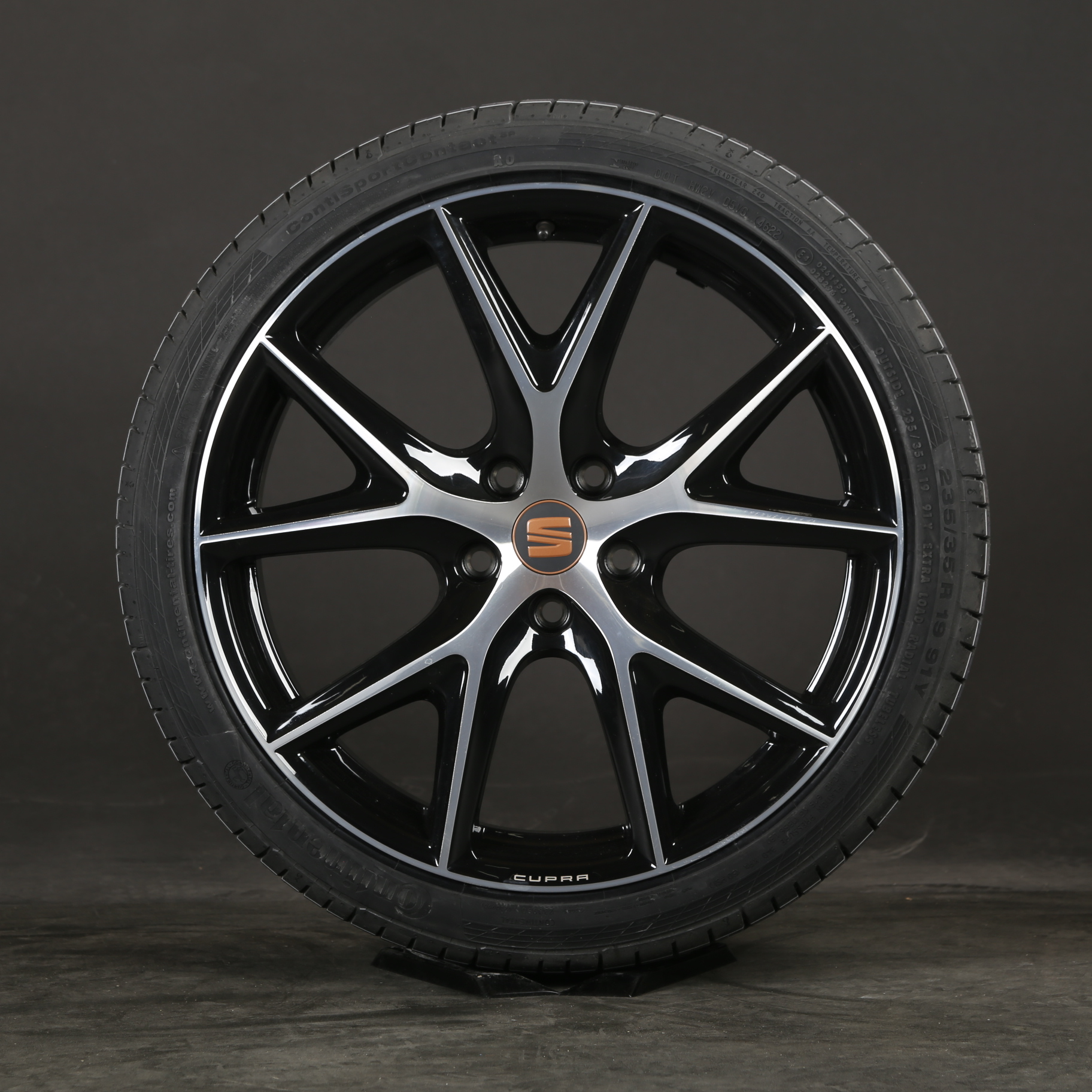 Neumáticos de verano Seat Leon Cupra KL 5F0071499F originales de 19 pulgadas