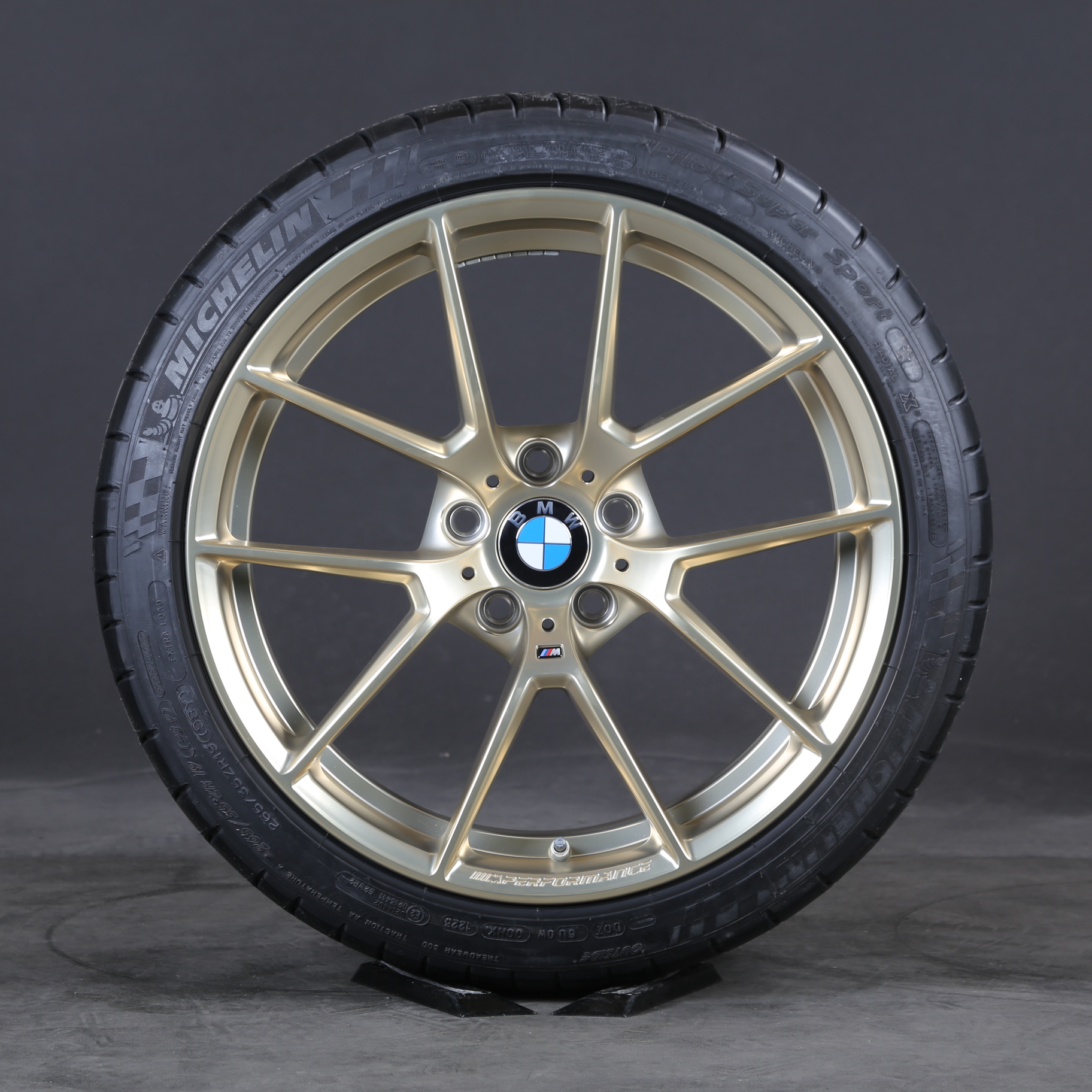 19 pouces roues d'été d'origine BMW M2 F87 M763 763M Performance 8097287