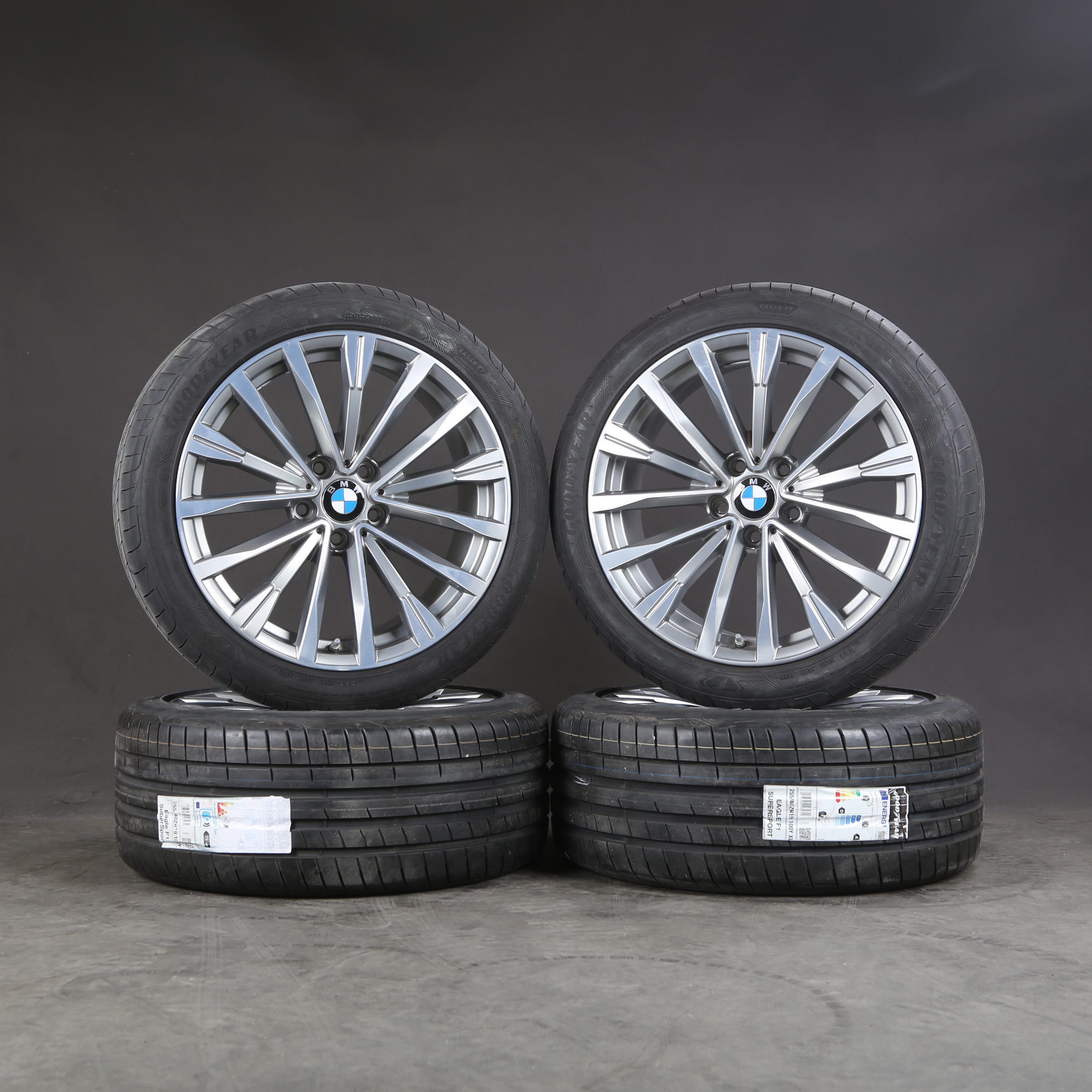 19 inch summer wheels original BMW 3 Series GT F34 674 6870889 6870888