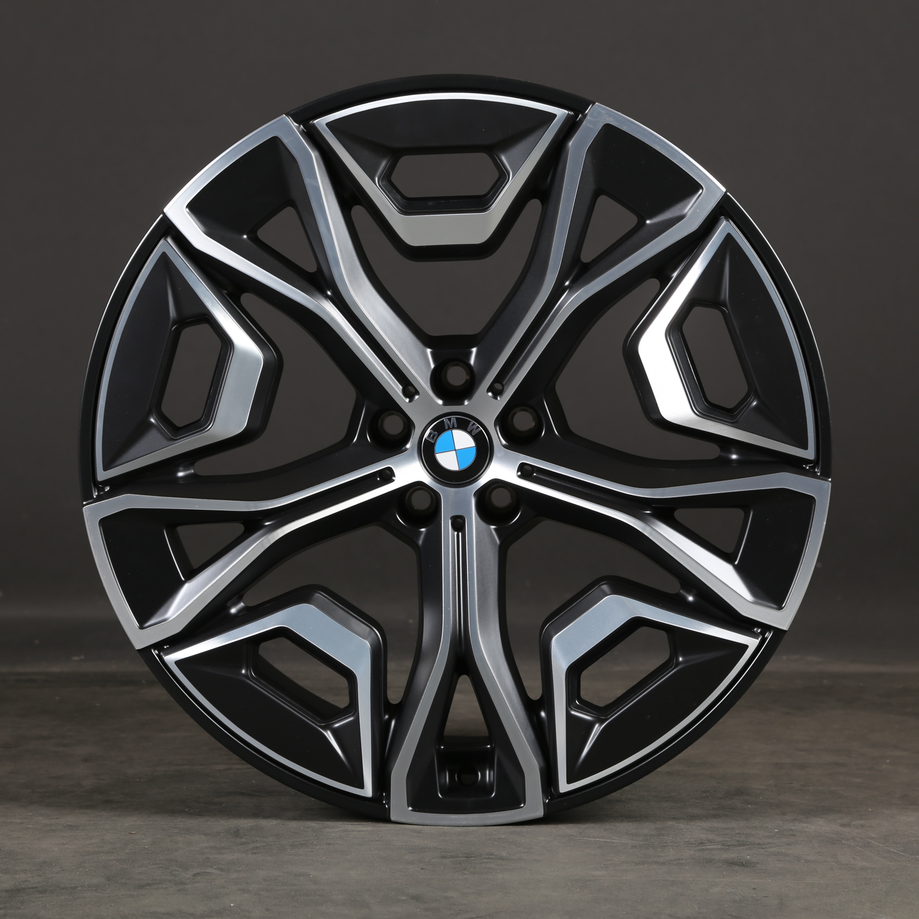 Originele 22-inch BMW iX i20 lichtmetalen velgen Styling 1021 Frozen Midnight 36115A02659