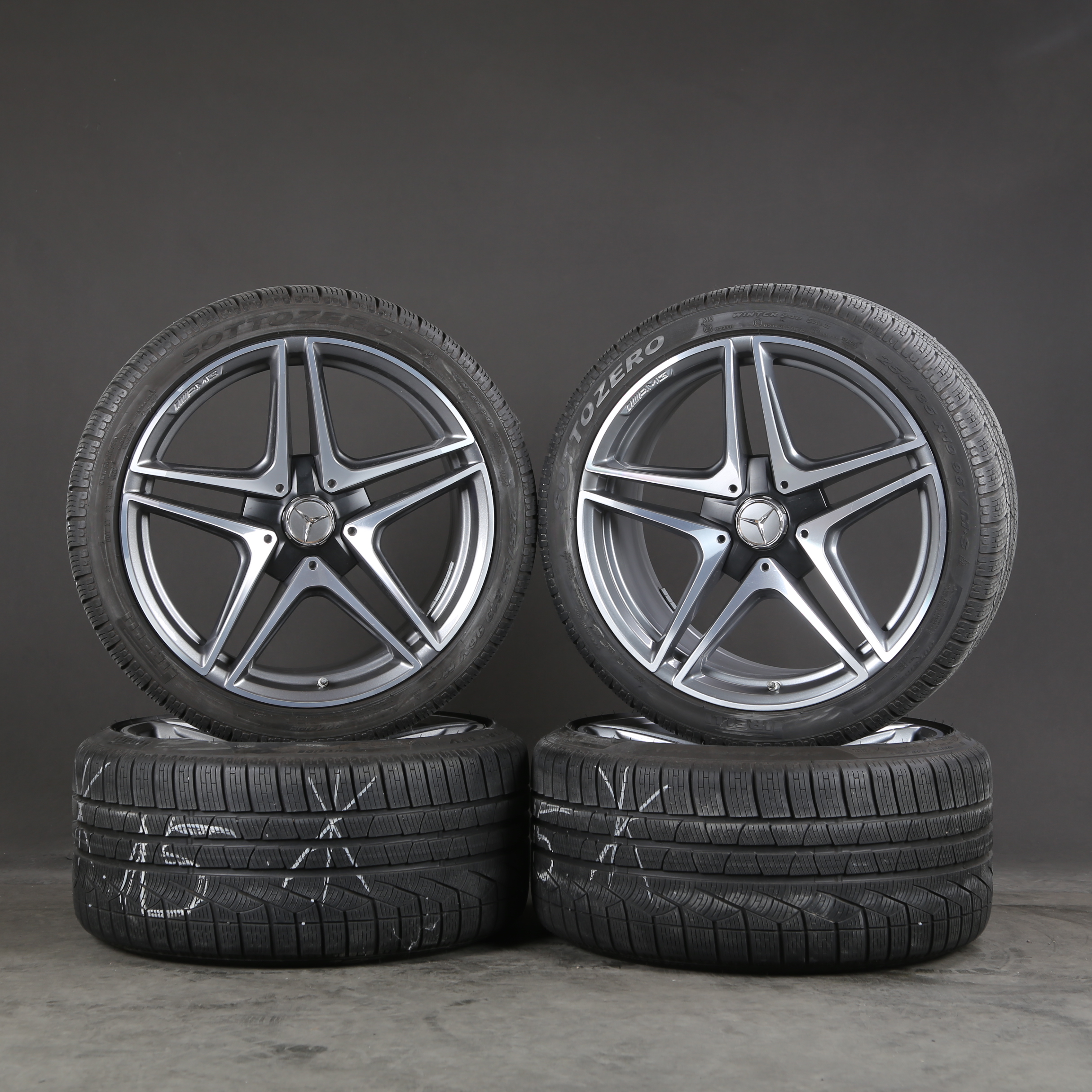 19 pouces roues d'hiver d'origine Mercedes Classe C C205 A205 C63 AMG A2054016200