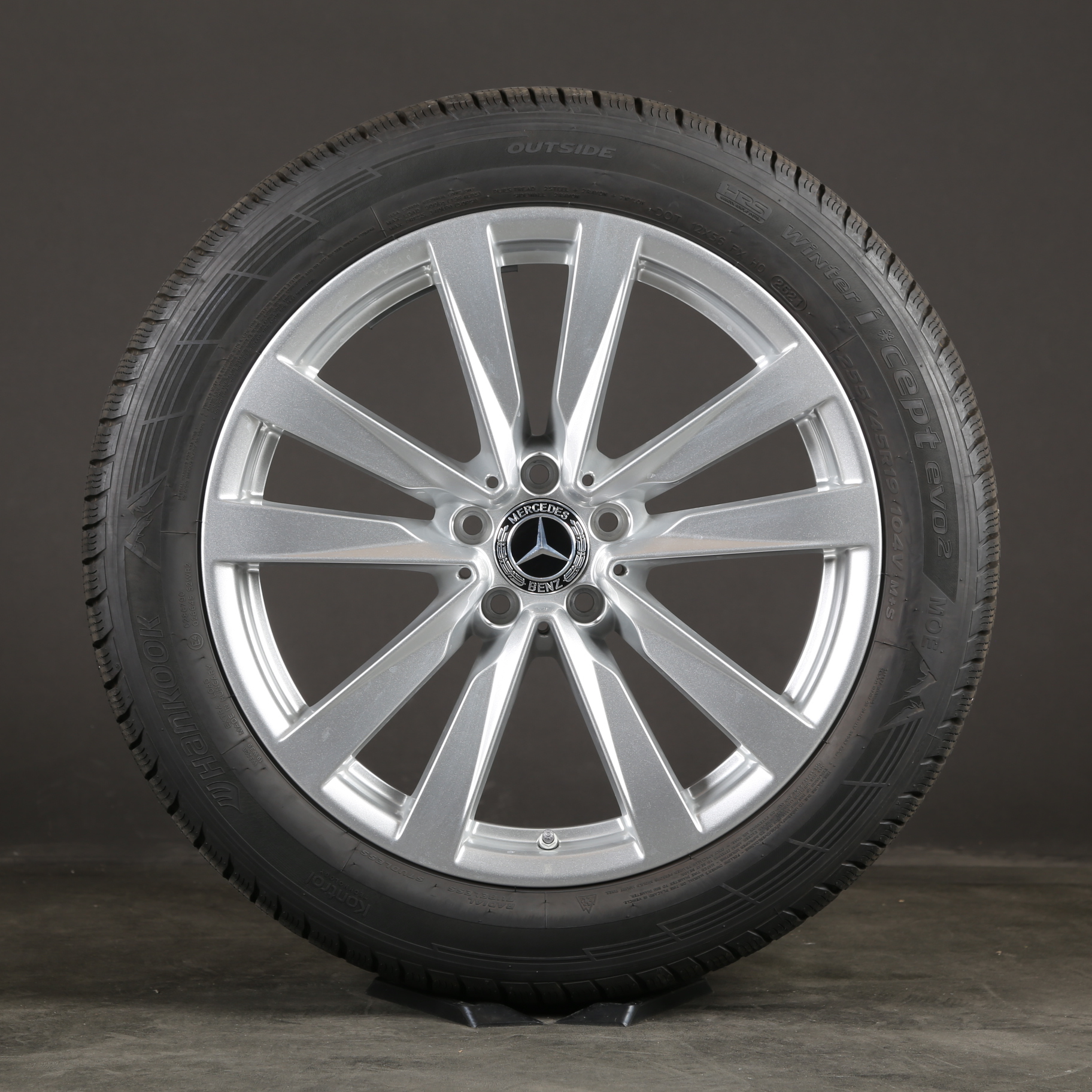 19 pouces roues d'hiver d'origine Mercedes Classe S W223 A2234013100 pneus d'hiver