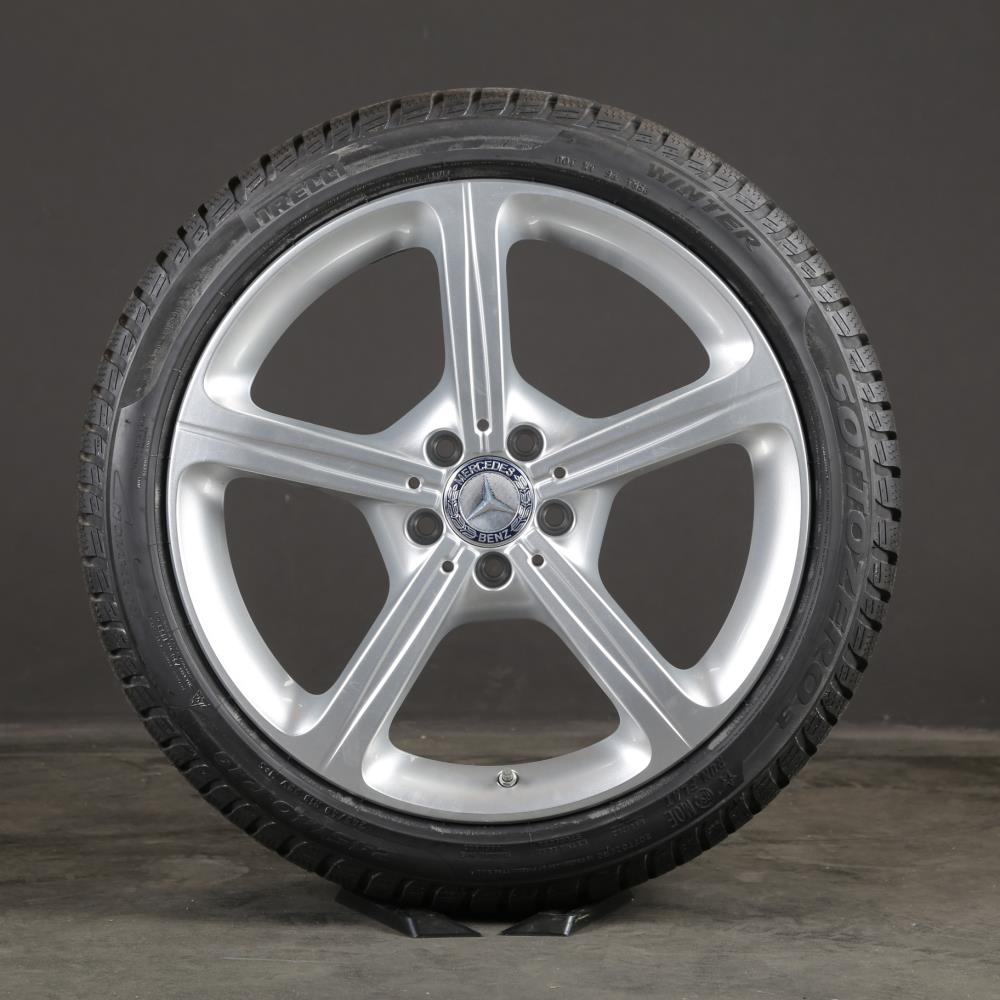 19 pouces roues d'hiver d'origine Mercedes CLS C257 Jantes A2574011000 Jantes en aluminium