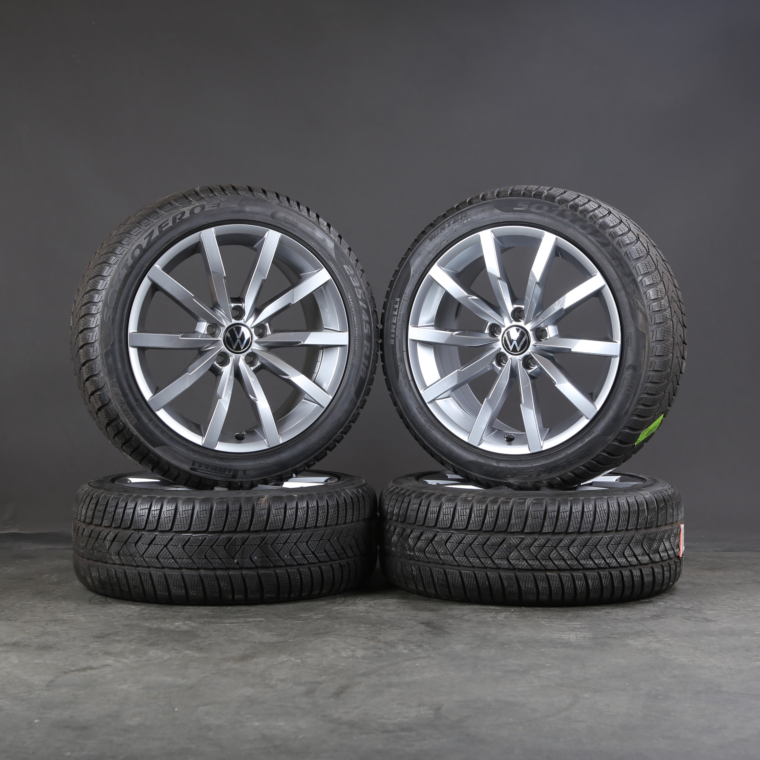18 pouces roues d'hiver d'origine VW Passat 3G B8 3G0601025Q pneus d'hiver Monterey