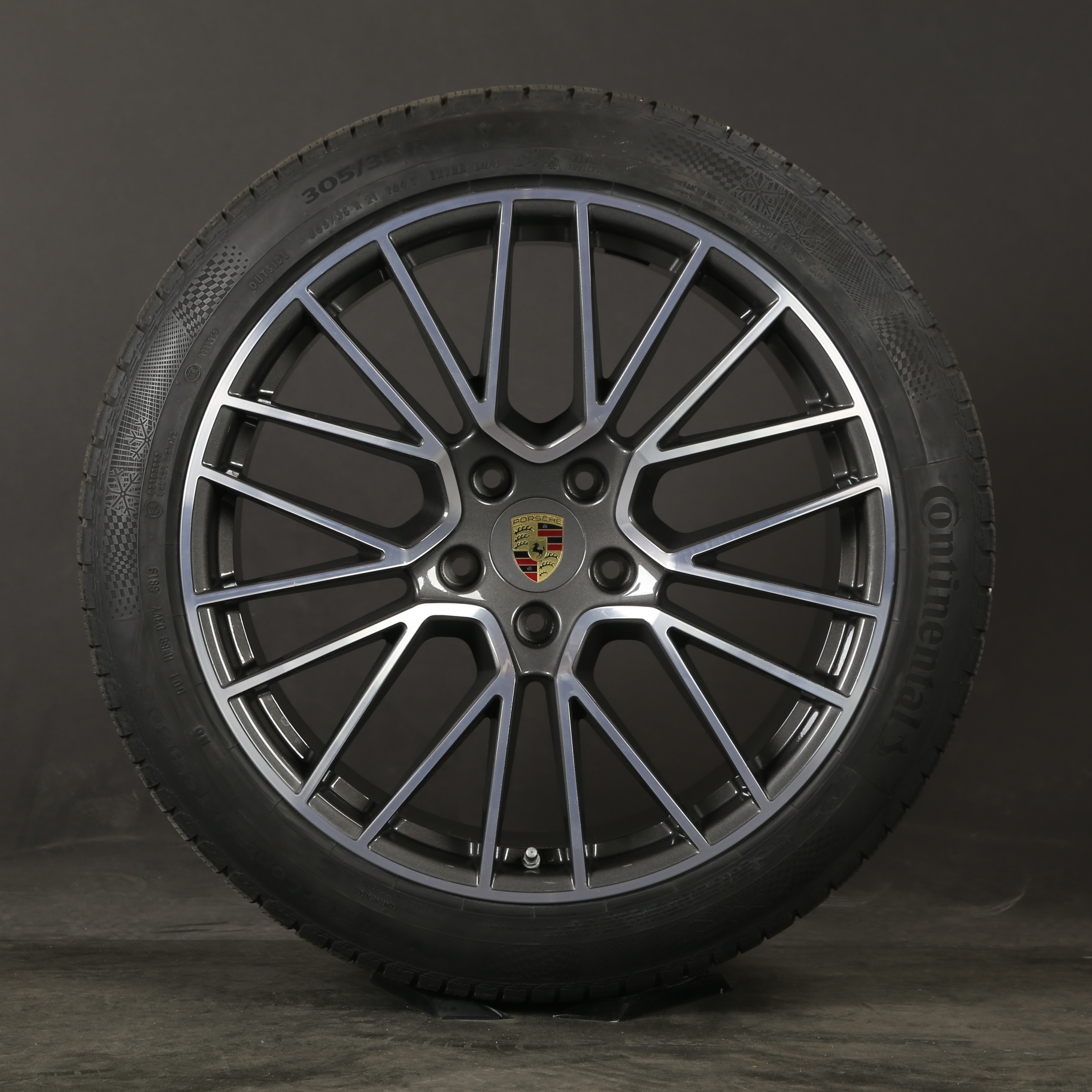 21 pouces roues d'hiver Porsche Cayenne Coupé E3 9YB RS Spyder 9Y3601025AC