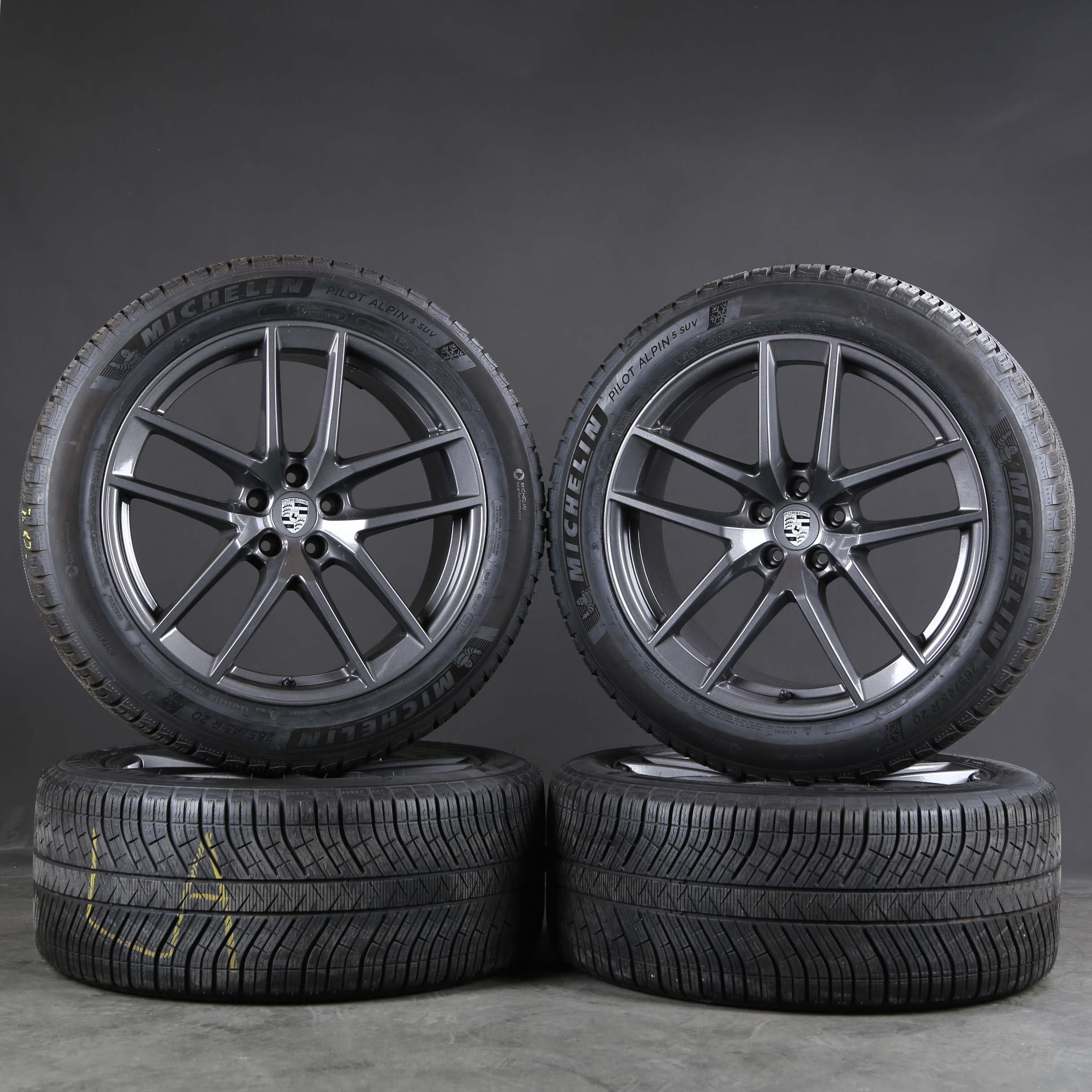 Original 20-inch Macan III 95B winter wheels 95B601025EJ 95B601025EK Winter tires