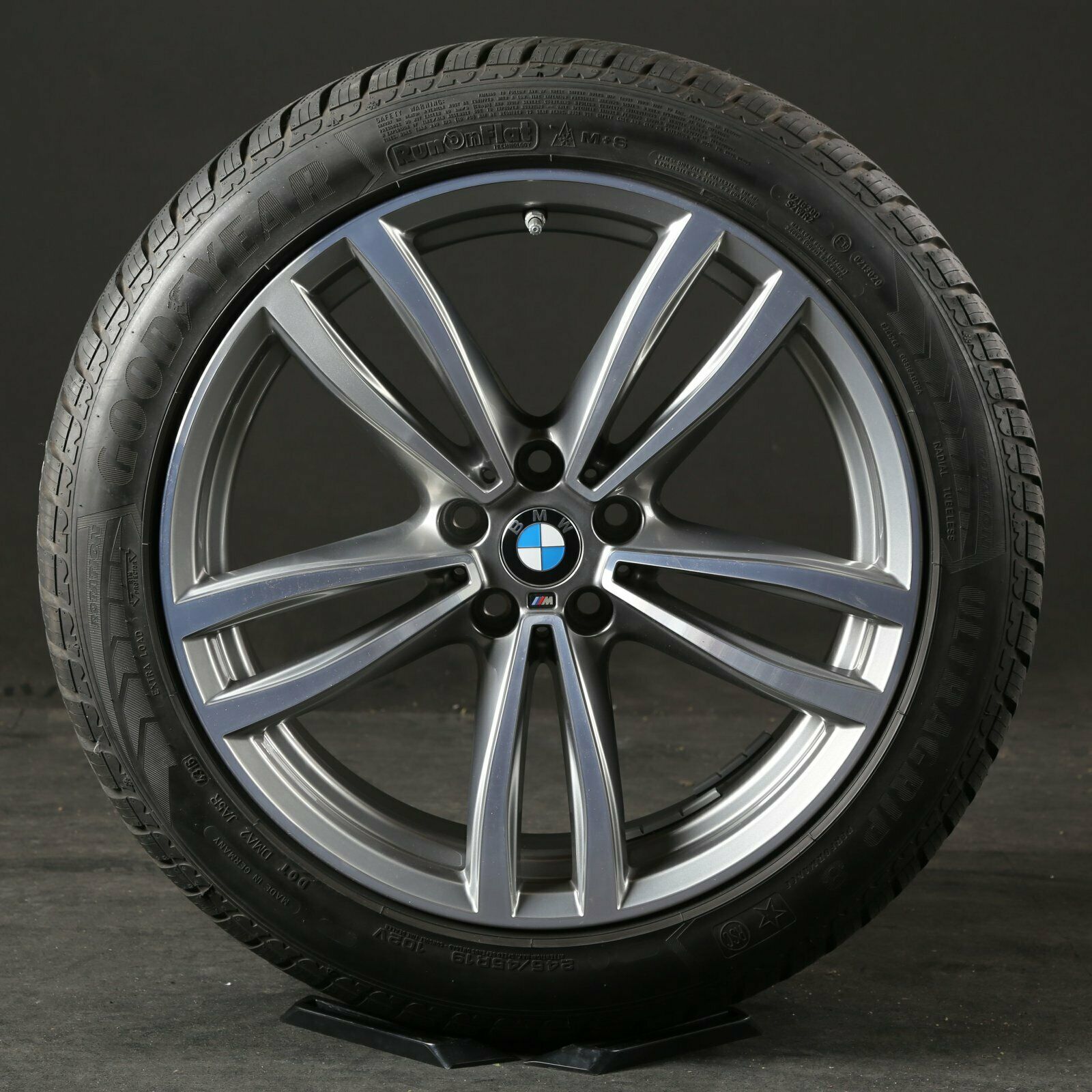 19 pouces roues d'hiver d'origine BMW Série 7 G11 G12 Série 6 GT G32 M647 7850579
