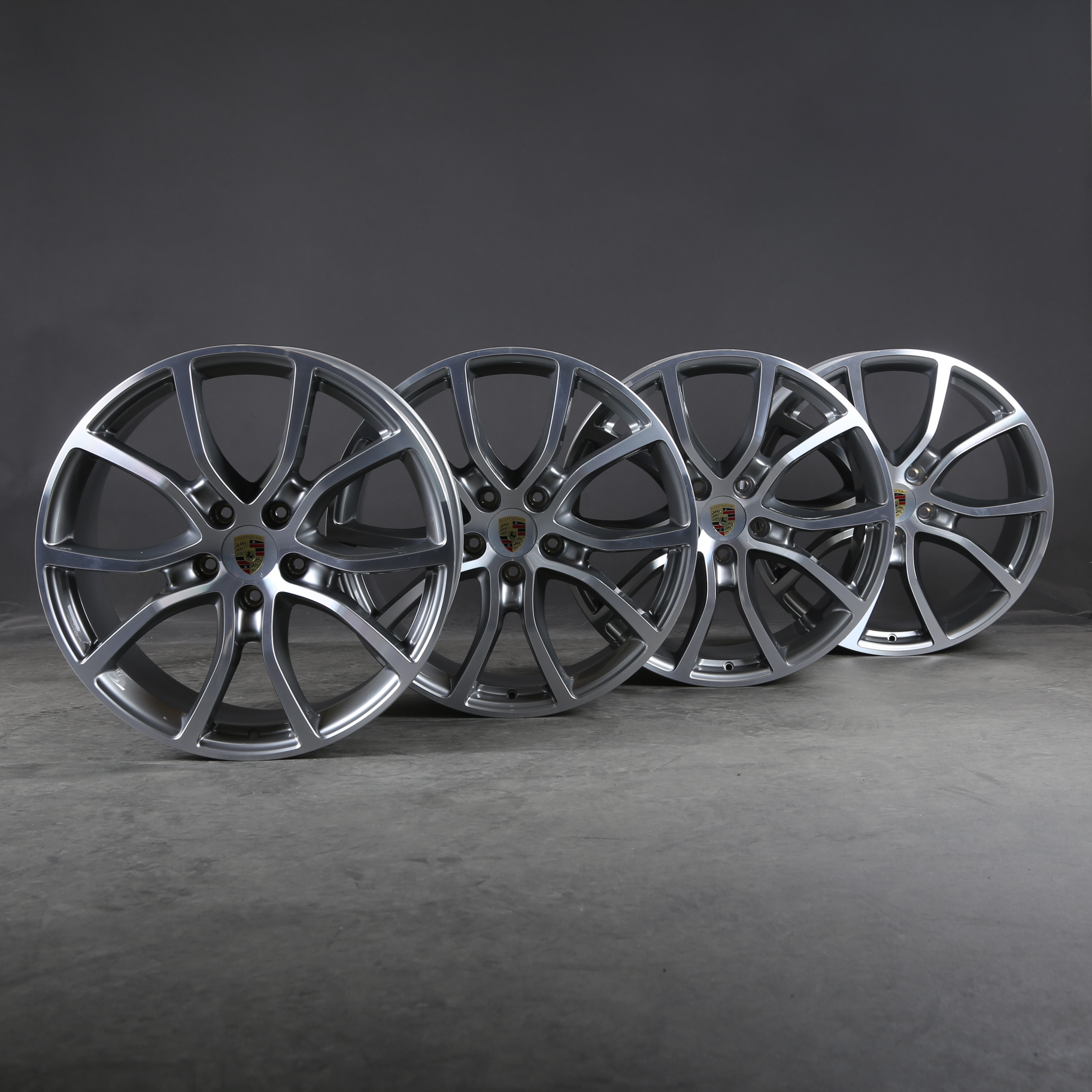Llantas de aluminio originales Porsche Cayenne E3 9Y Exclusive 9Y0601025BH de 21 pulgadas