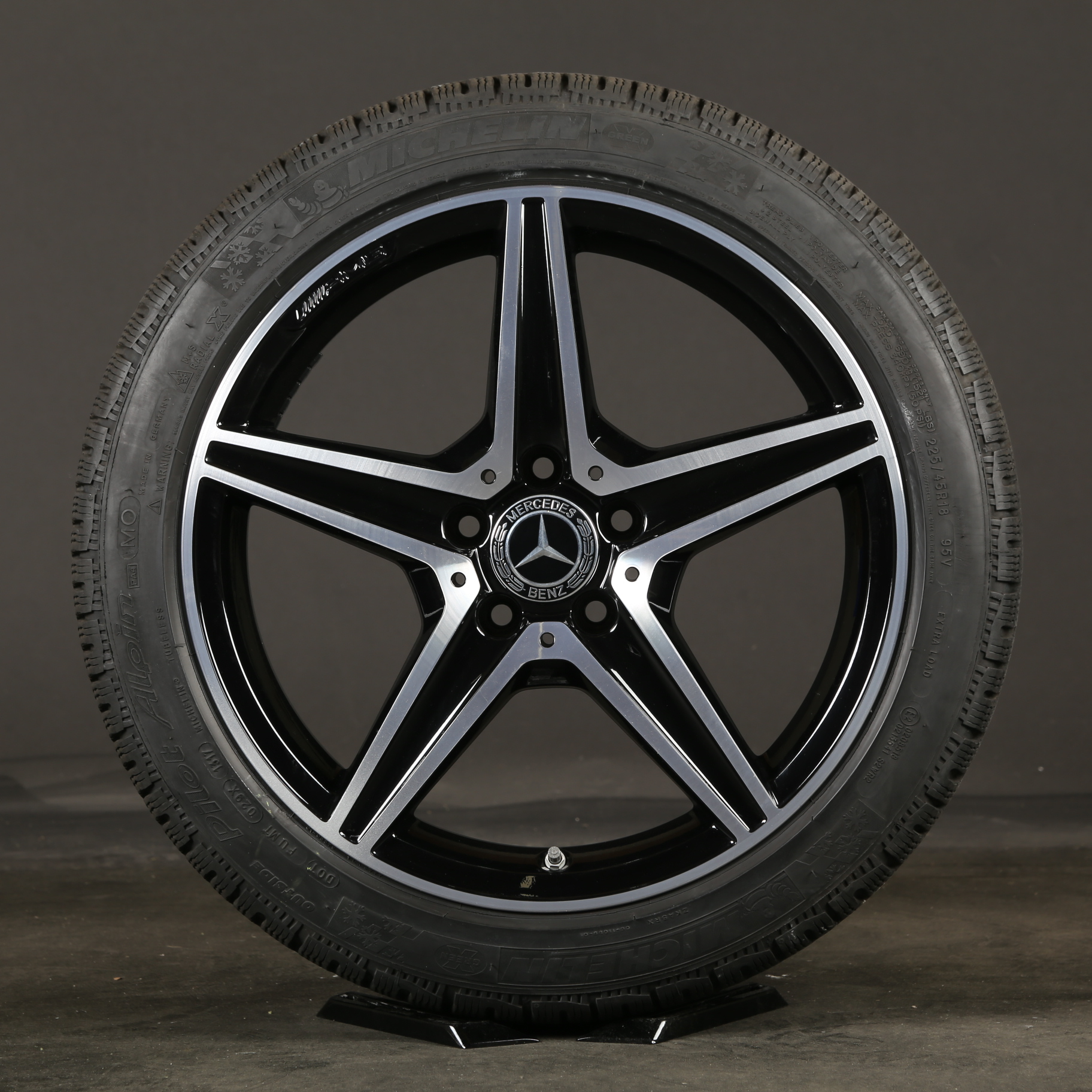 18 pouces roues d'hiver d'origine Mercedes C43 C450 AMG W205 S205 A2054014800