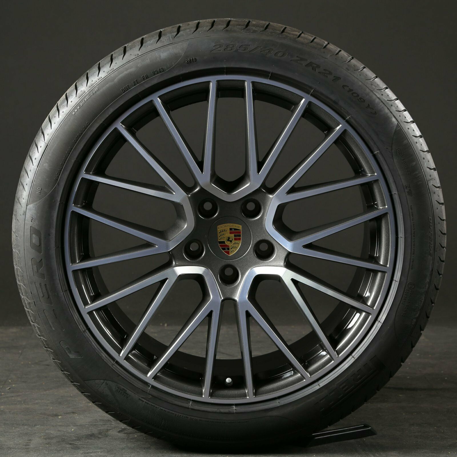 21 Zoll Porsche Cayenne E3 Sommerräder RS Spyder Felgen 9Y06