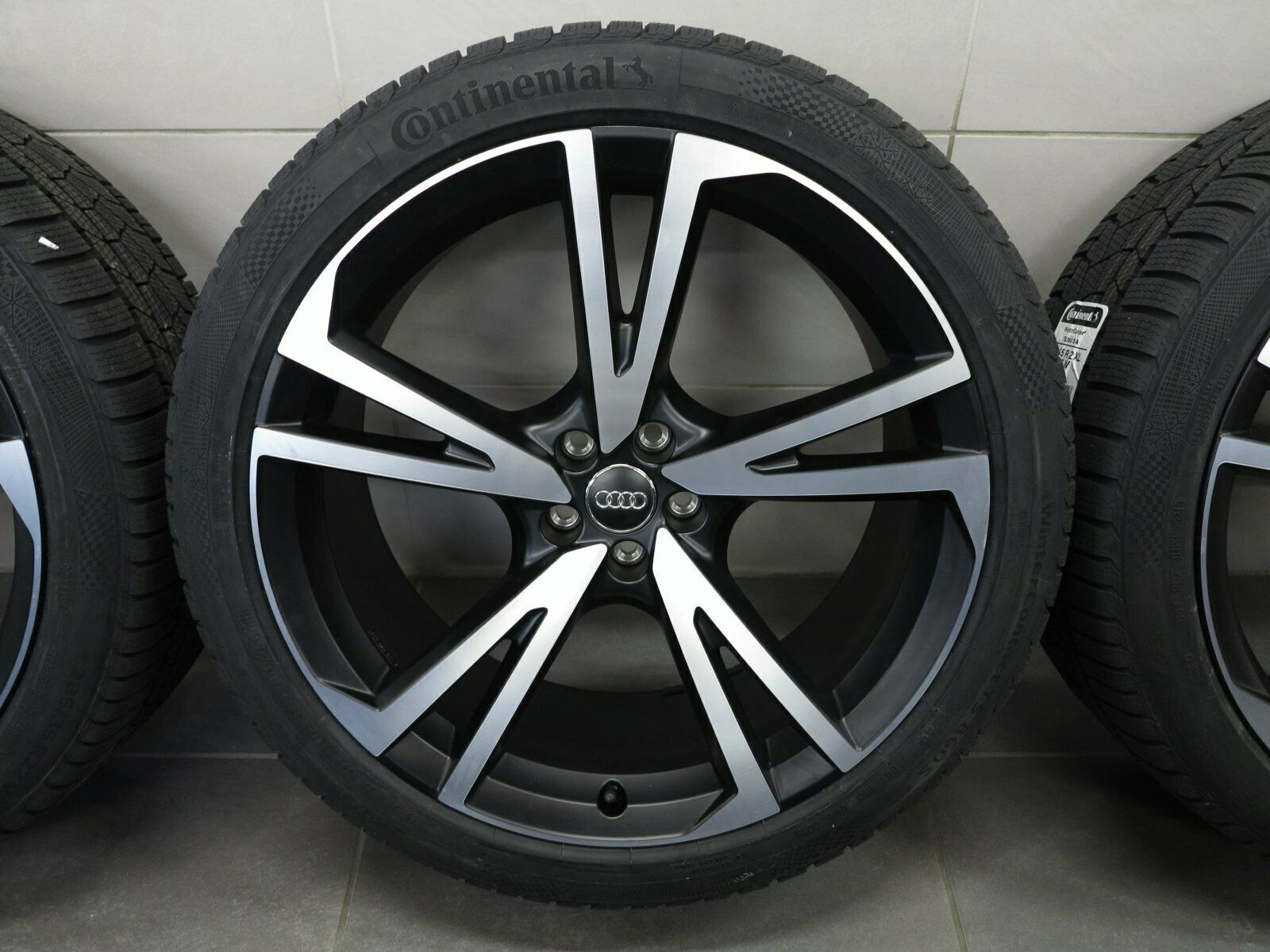 22 pouces roues d'hiver originales Audi Q7 SQ7 Facelift Flax pneus d'hiver 4M0601025CA