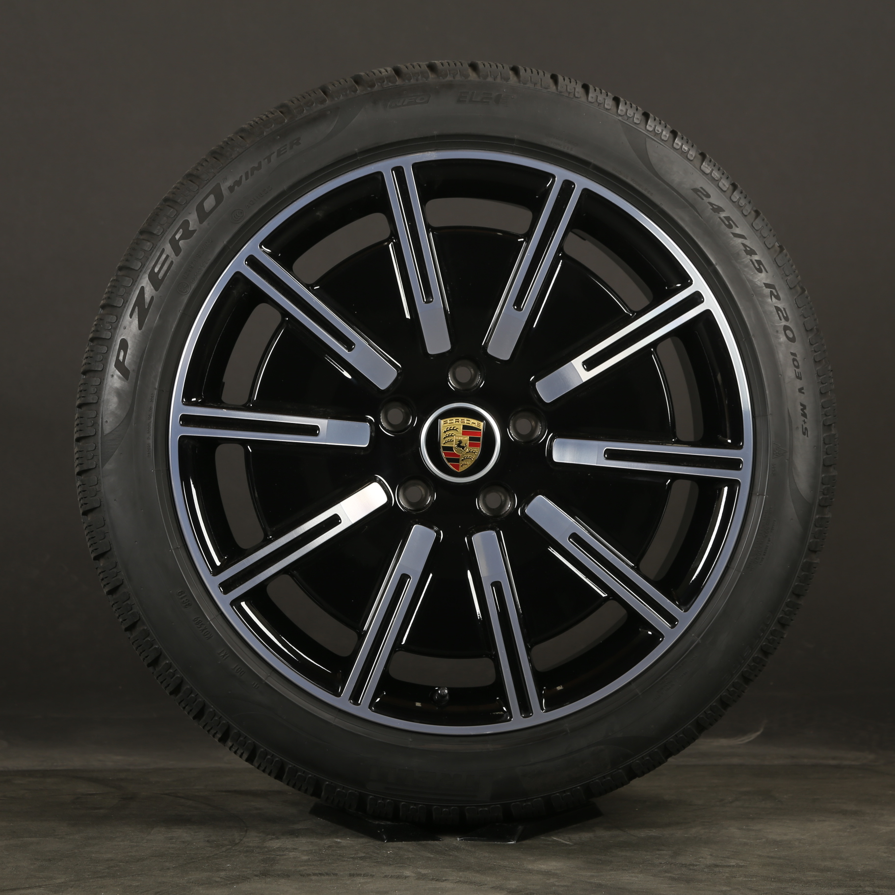 20 pouces roues d'hiver d'origine Porsche Taycan Aero 9J1601025E 9J1601025F Jantes