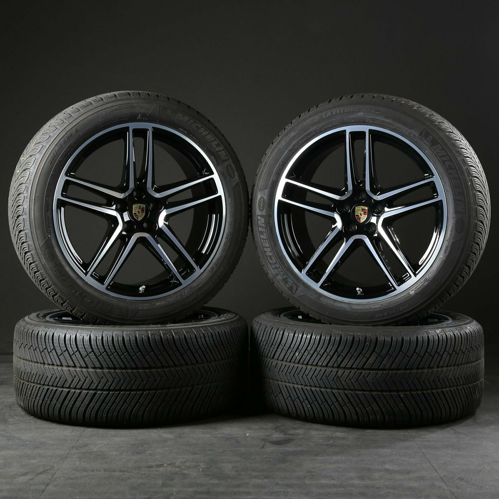 20 pouces roues d'hiver d'origine Porsche Macan RS Spyder 95B jantes 95B601025DG