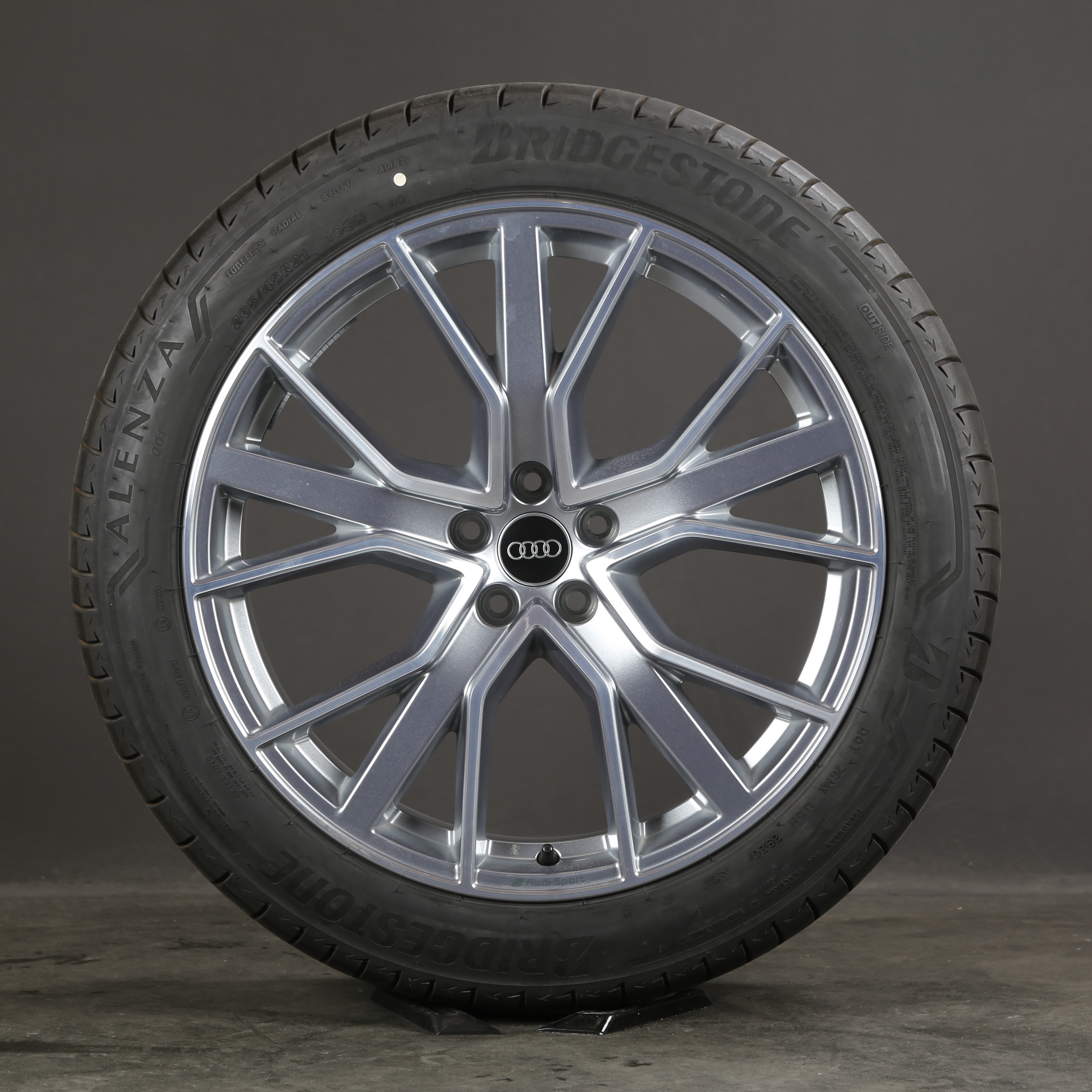 21 pouces originales Audi e-tron roues d'été Q8 e-tron GE 4KE601025C pneus d'été
