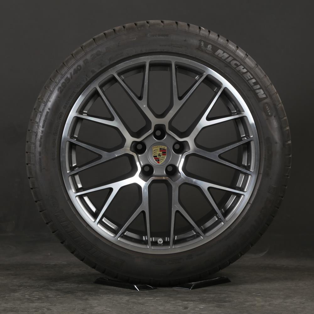 20-inch zomerwielen origineel Porsche Macan RS Spyder 95B 95B601025BF / BG