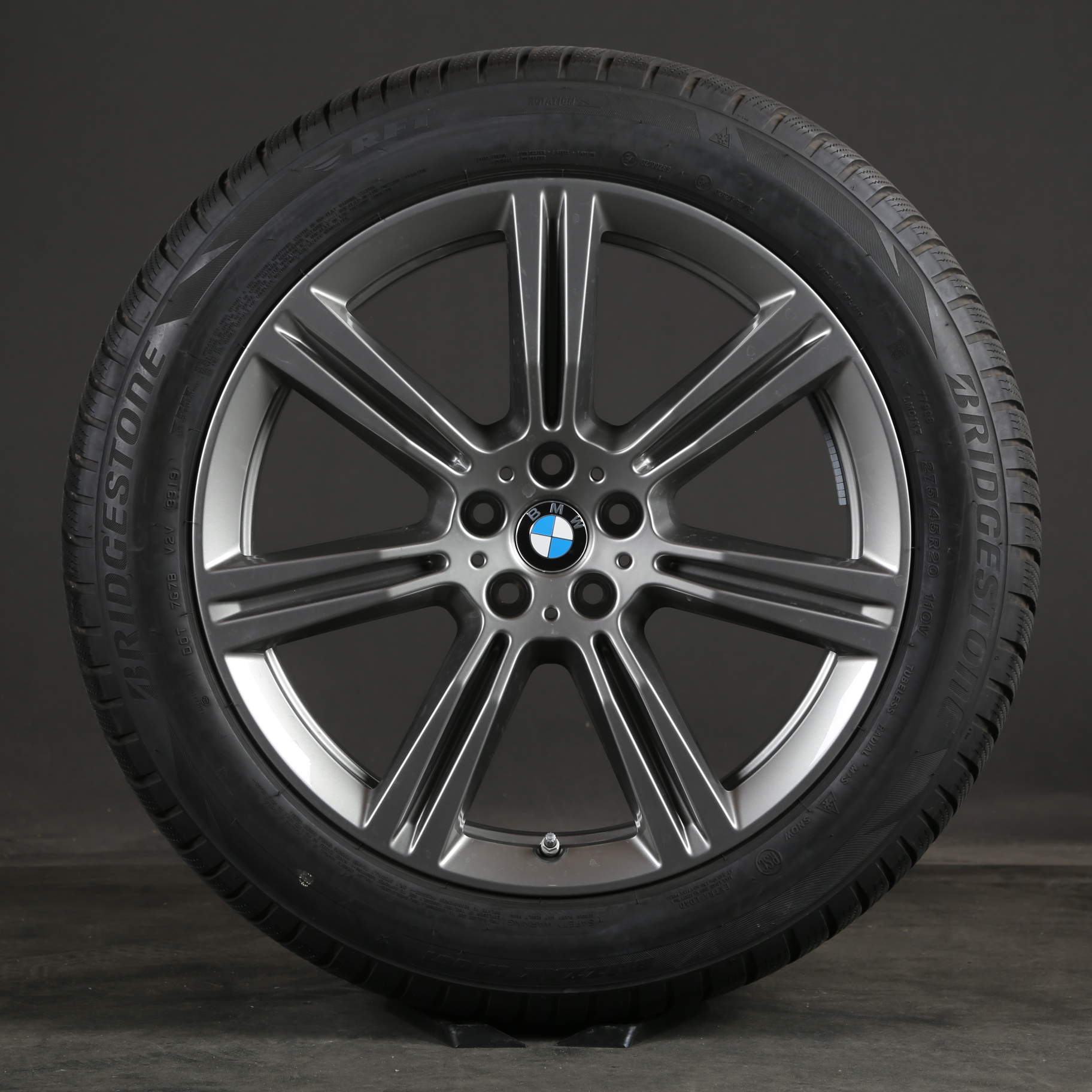 20 inch original BMW X5 X6 G05 G06 winter wheels 736 6883753 winter tires